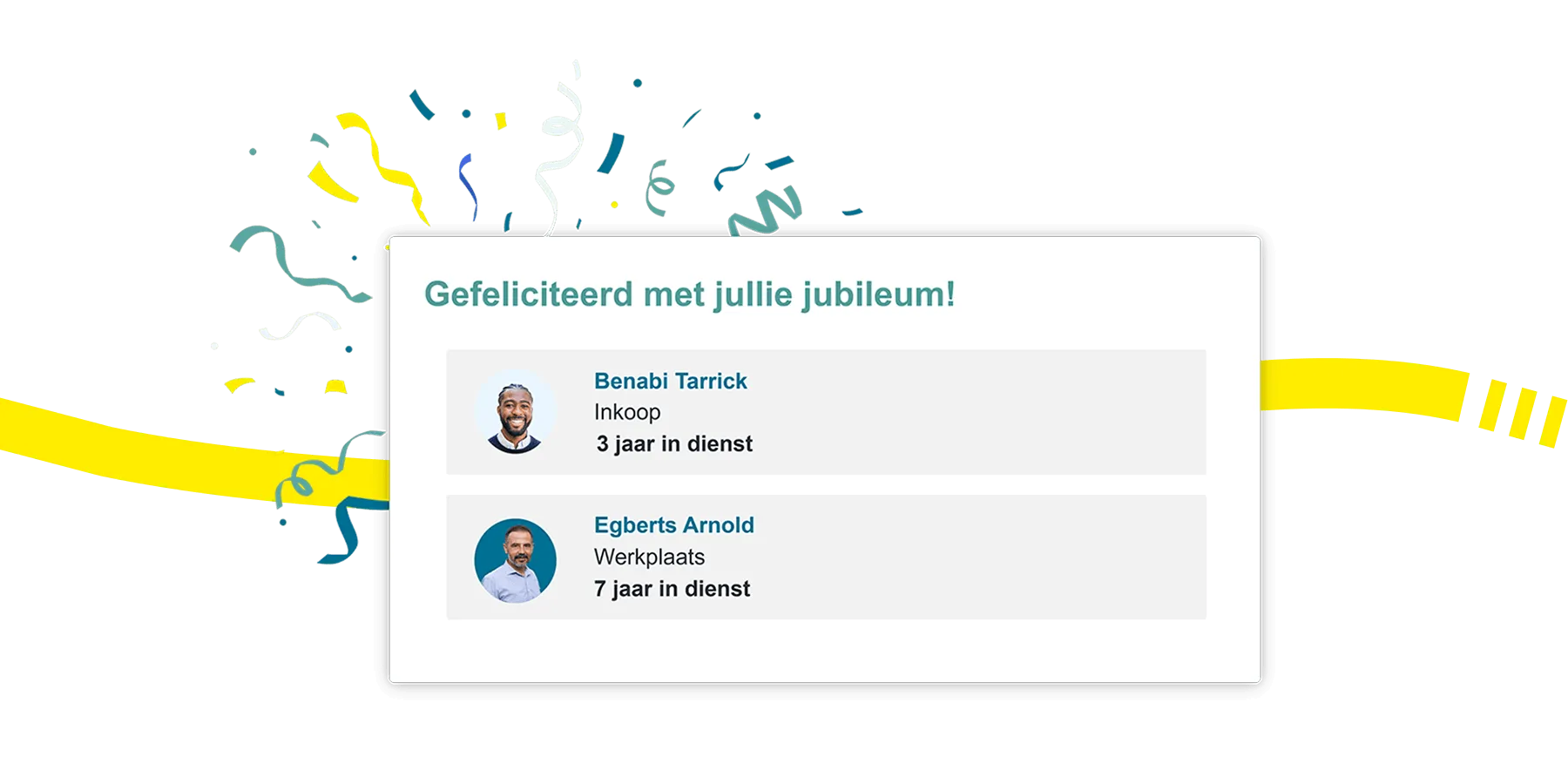 Melding van verjaardagen in de Kelio software om waardering en betrokkenheid te vergroten