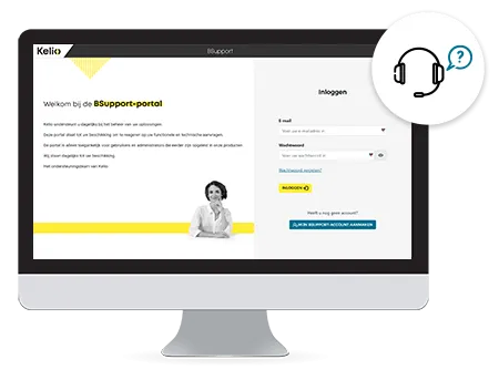 Kelio biedt u snel en efficiënt klantsupport met de helpdesk