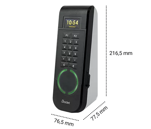 Afmetingen van de Xtrem-terminal